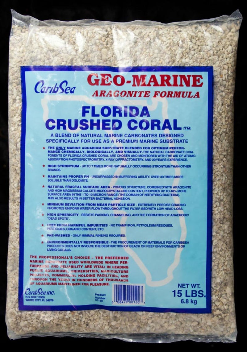 CaribSea Geo-Marine Florida Crushed Coral Substrate