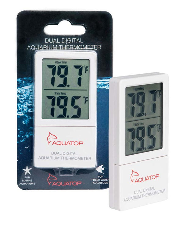 Aquatop External Dual Digital Aquarium Thermometer