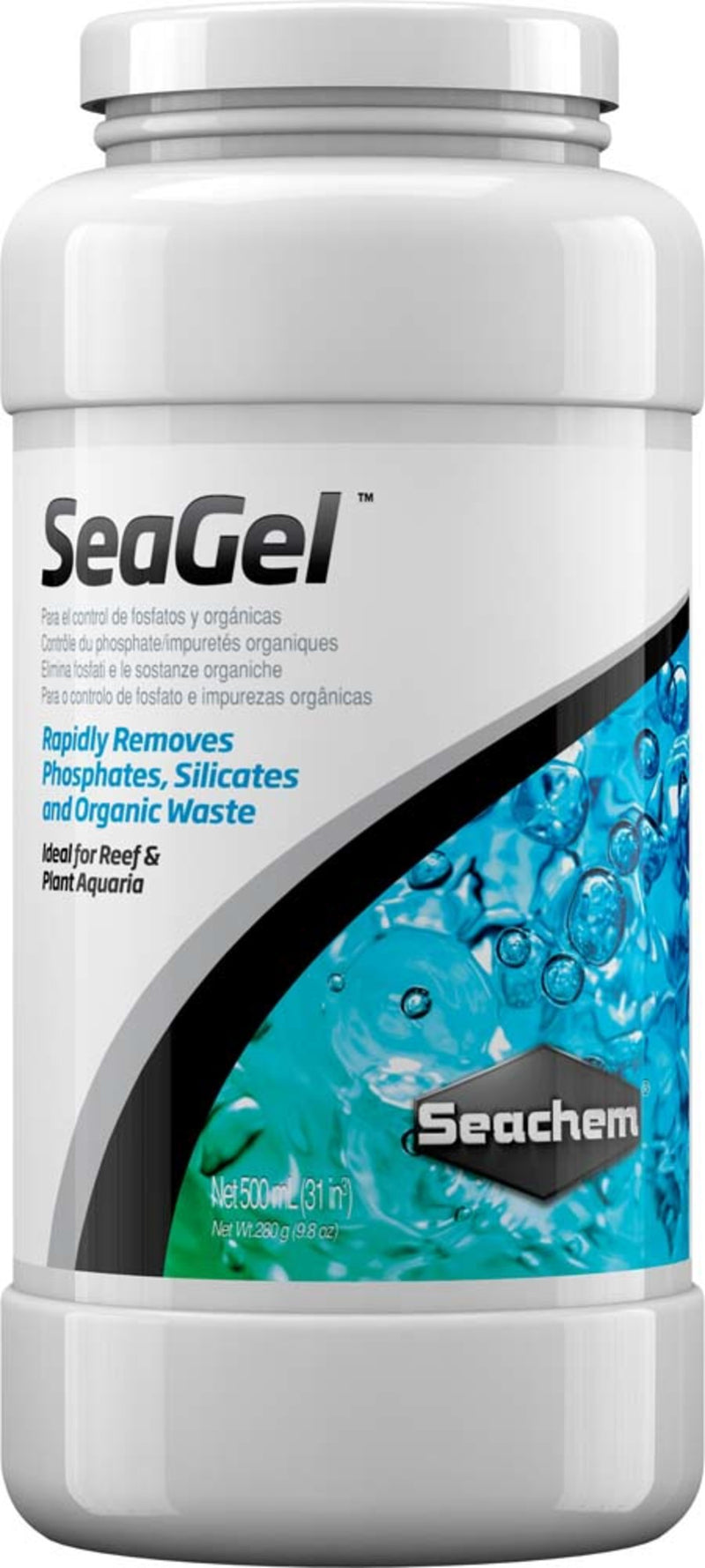 Seachem SeaGel Phosphate, Silicate, and Organic Waster Remover