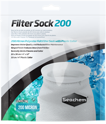 Seachem Filter Sock 200 Micron Welded 4" x 12"