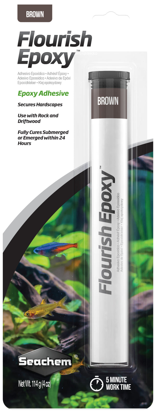 Seachem Flourish Epoxy Brown 4oz
