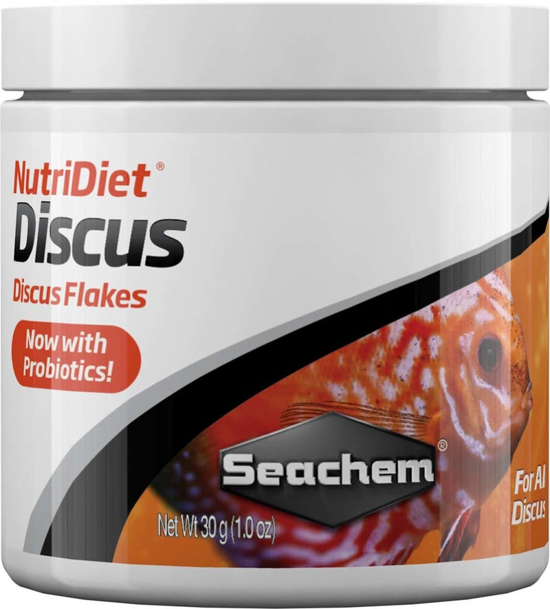 Seachem Laboratories NutriDiet Discus Flakes Fish Food - 1 oz
