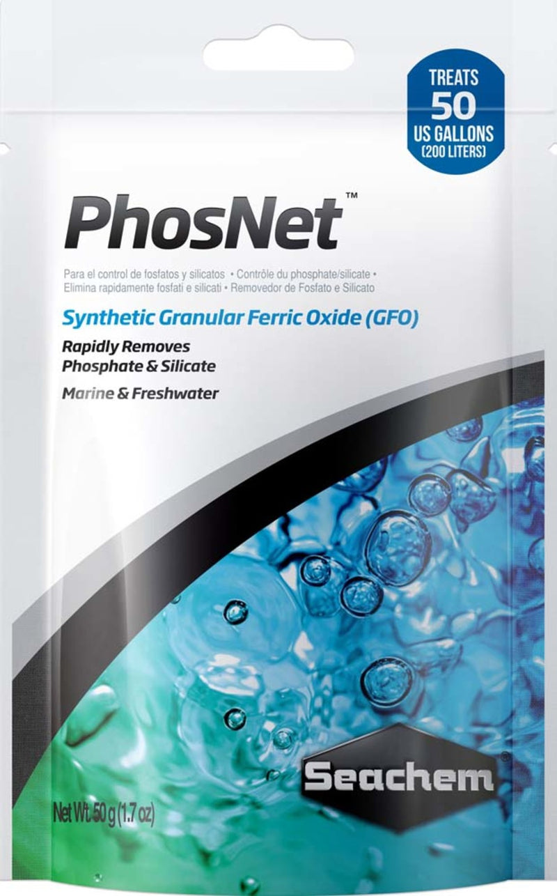 Seachem Laboratories PhosNet Phosphate and Silicate Remover - 50g