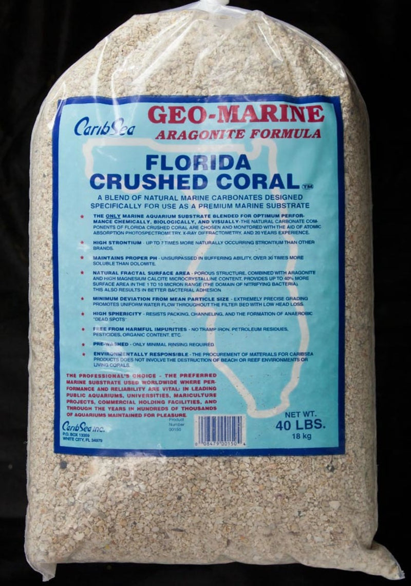 CaribSea Geo-Marine Florida Crushed Coral Substrate