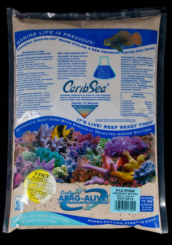 Caribsea Fiji Pink Reef Sand