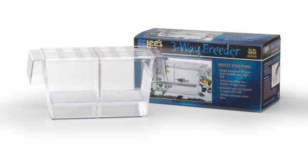 Lee's Aquarium & Pet Products Three-Way Breeder - Medium