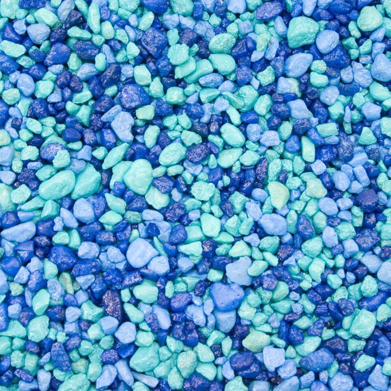 Estes Spectrastone Special Aquarium Gravel - Blue Jean