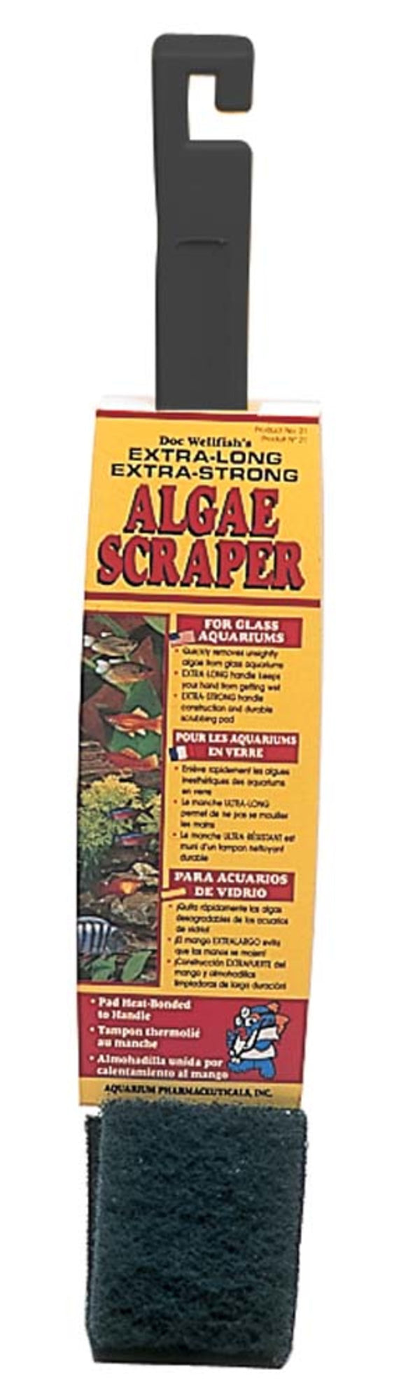 API Algae Scraper for glass aquariums