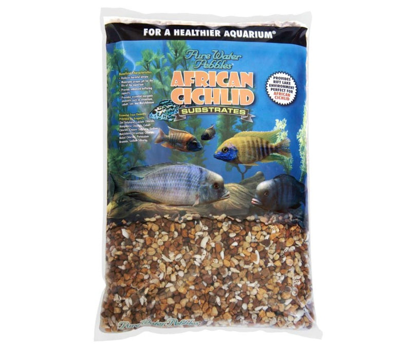 African Cichlid Substrates Malawi Mix Dry Aquarium Gravel - 20lb