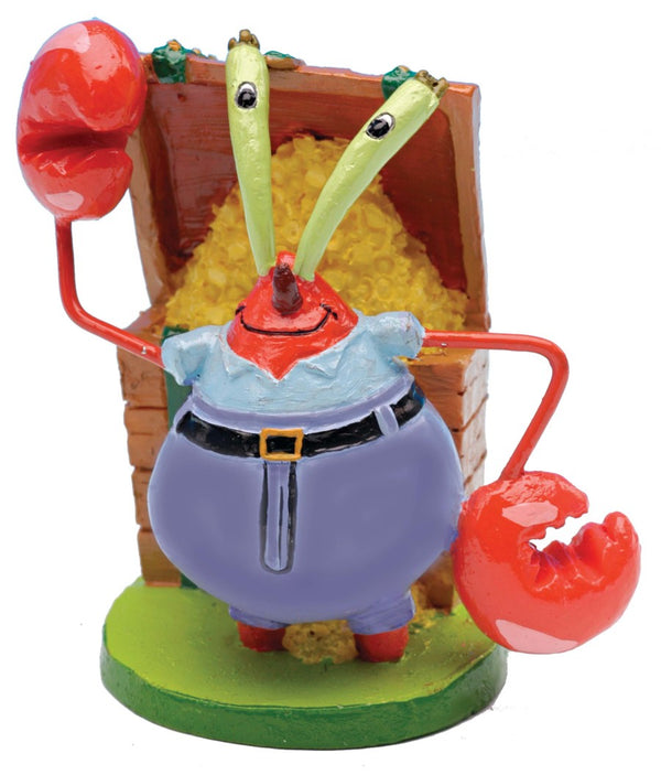 SpongeBob Mr. Krabs Aquarium Ornament Multi-Color - 2in