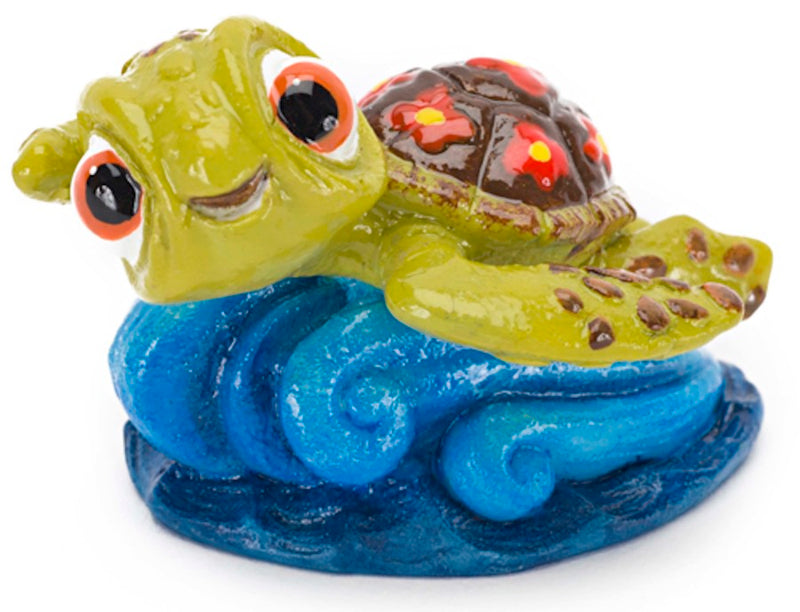 Disney Squirt Aquarium Statue Green, Brown, Blue - 1.25in