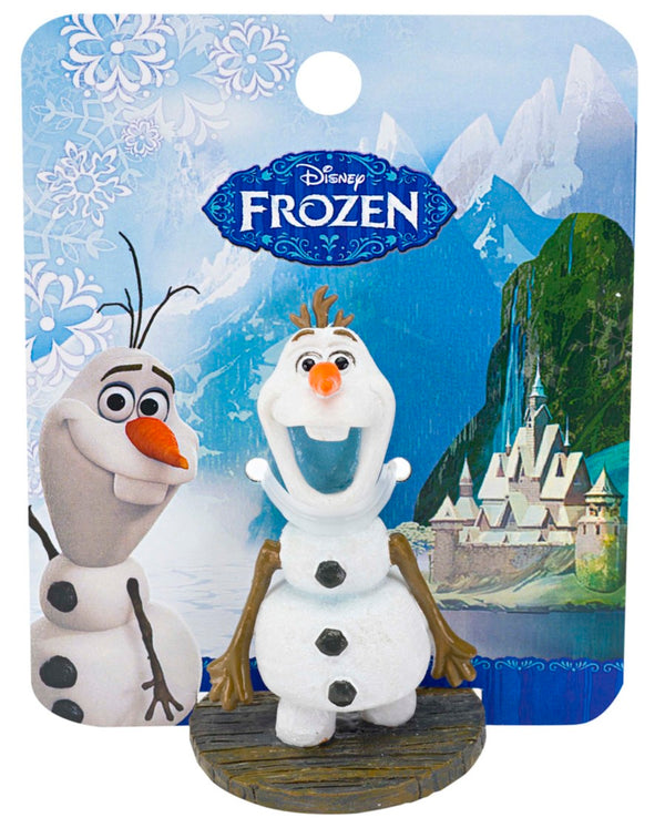 Disney Frozen Olaf Standing Mini Resin Ornament Black, White 2.25 in, Mini