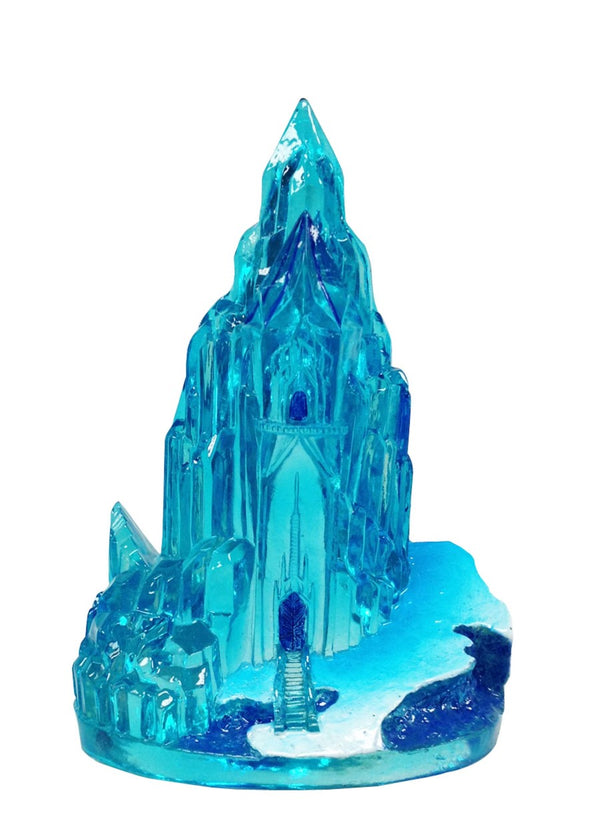 Disney Frozen Ice Castle Resin Ornament Blue 2.5 in, Mini