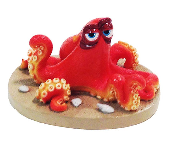 Disney Finding Dory Hank the Octopus on the Sand Statue Beige/Orange Small