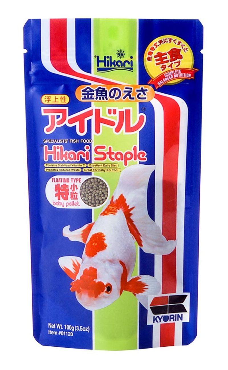 Hikari USA Goldfish Staple Floating Pellets Fish Food - 3.5oz
