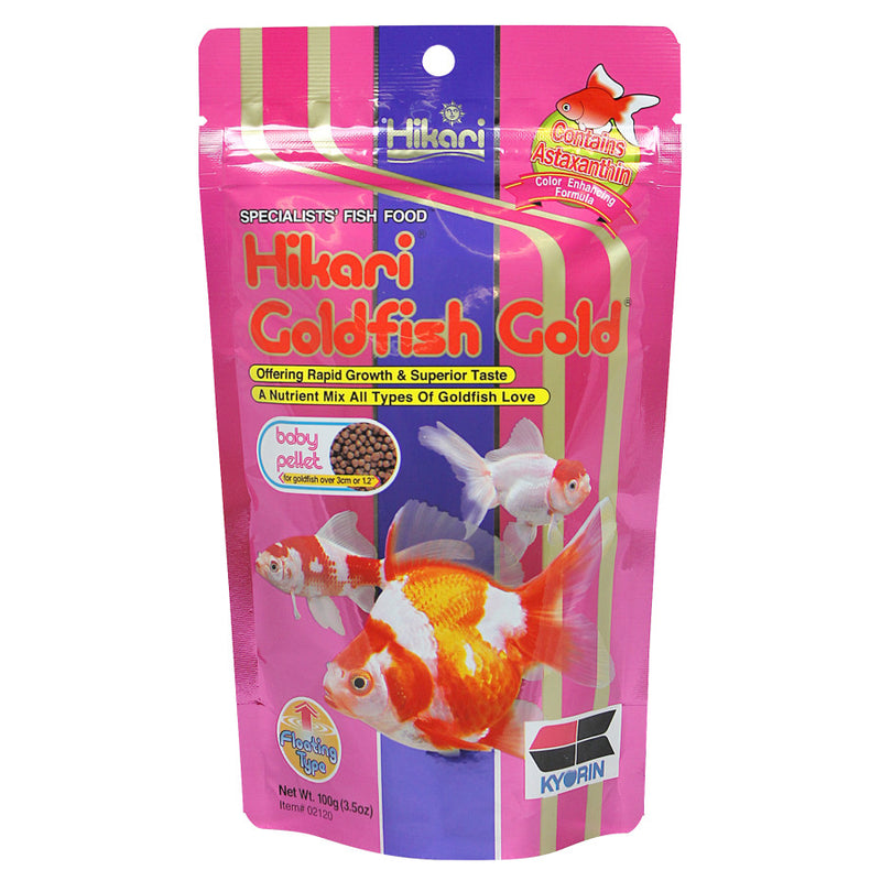 Hikari USA Goldfish Gold Baby Pellets Fish Food - 13.5oz