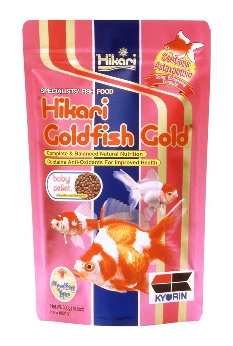 Hikari USA Goldfish Gold Baby Pellets Fish Food - 10.5oz