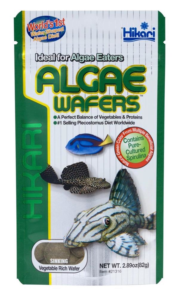 Hikari USA Algae Wafers Rapidly Sinking Wafer Fish Food - 2.89oz