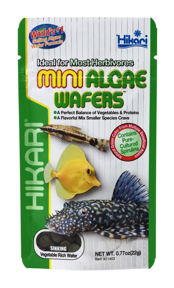 Hikari Mini Algae Wafers .77oz