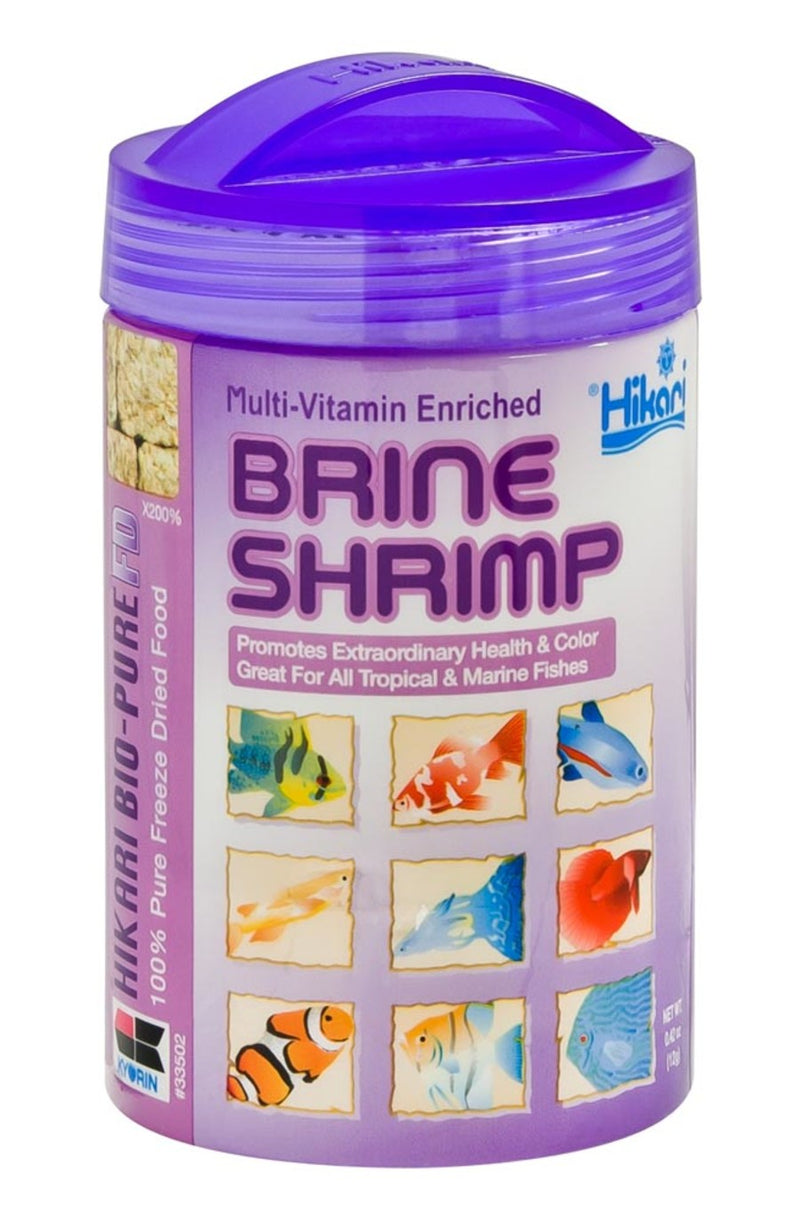Hikari USA Bio-Pure Freeze Dried Brine Shrimp Fish Food - 0.42oz