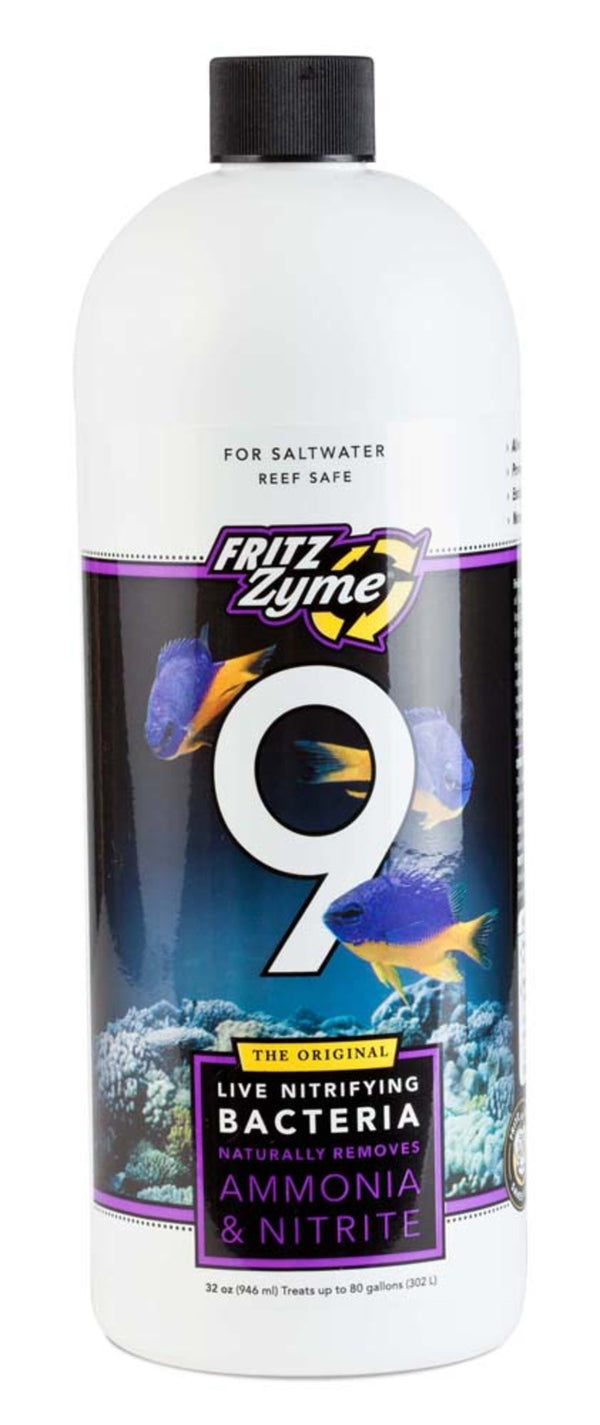Fritz FritzZyme 9 Saltwater Live Nitrifying Bacteria - 32 fl oz