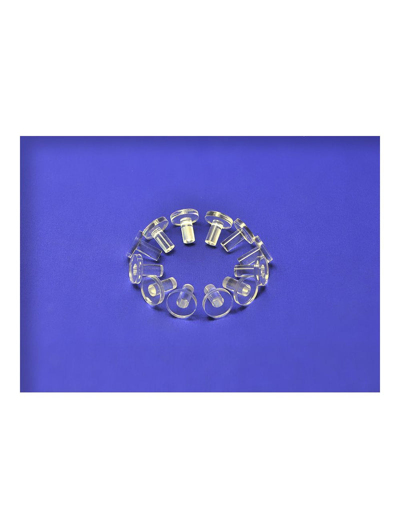 Eshopps Acrylic Frag Plugs - 12 pieces