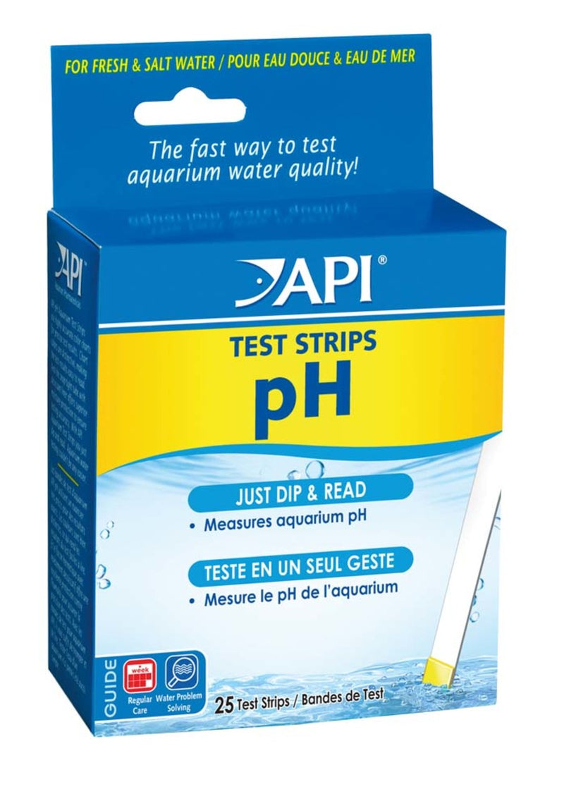 API Ph Aquarium Test Strips 25 Tests