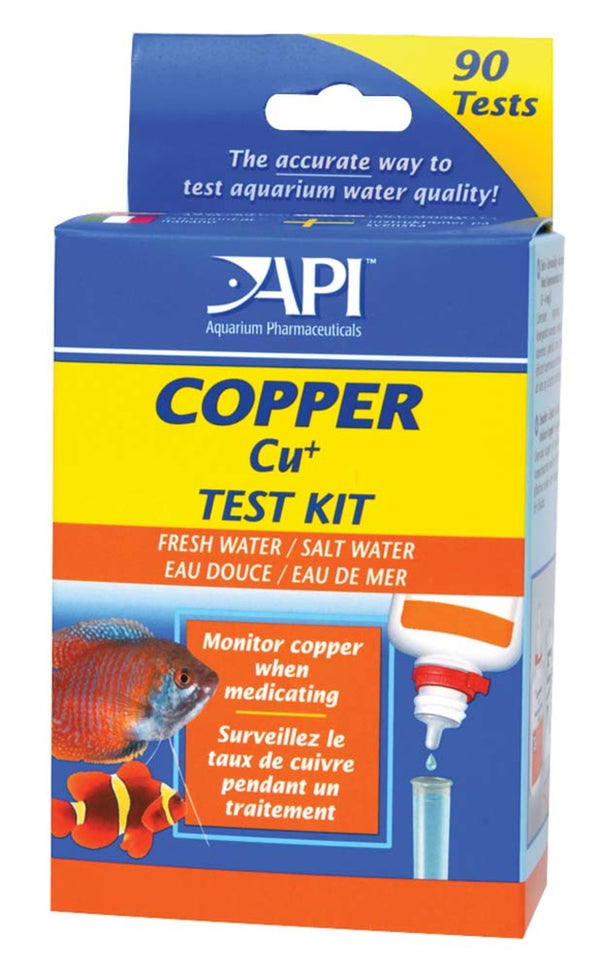 API Copper Test Kit Freshwater and Saltwater 90 Tests