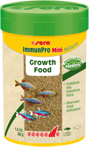 Sera ImmunPro Mini Nature Probiotic Growth Food Granules 48g