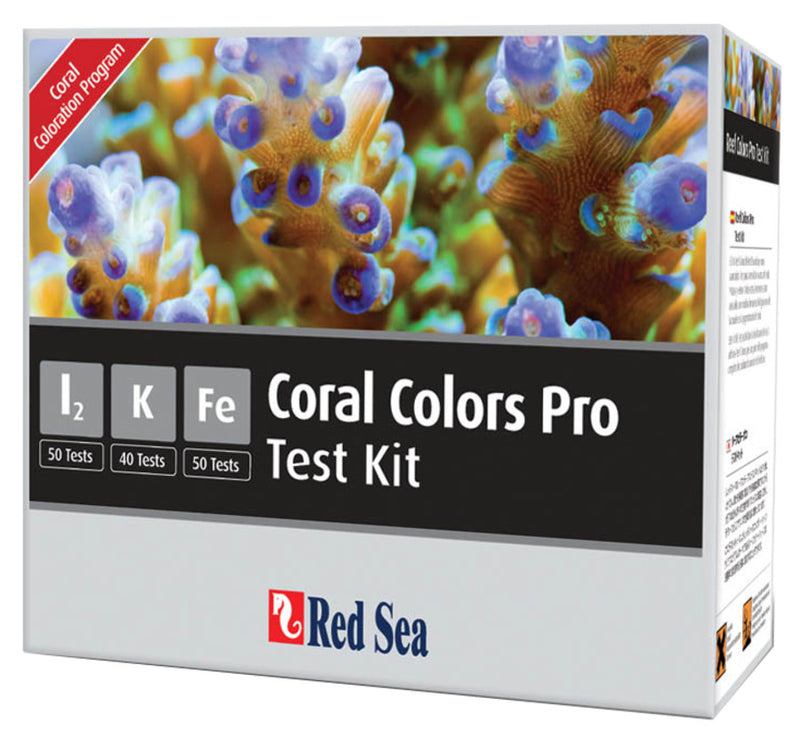 Red Sea Multi Test Kit Trace Colors Pro