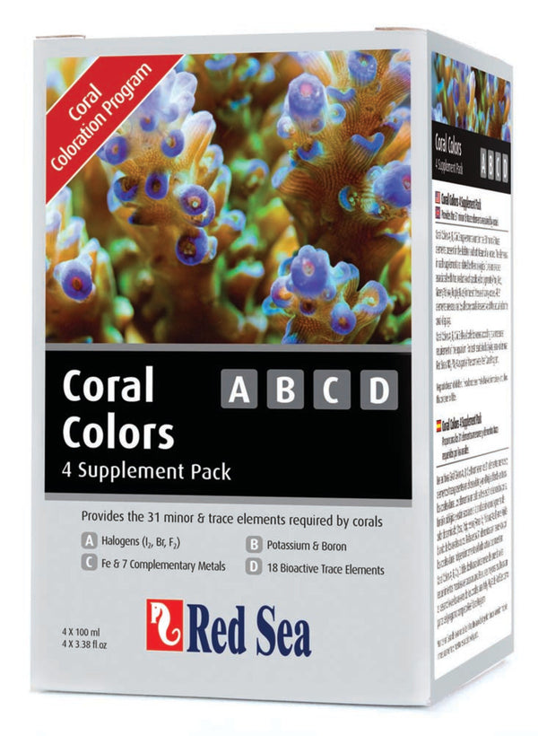 Red Sea Reef Colors ABCD 4-Pack (4@100ml)