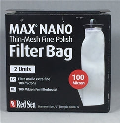 Red Sea - Max Nano Thing Mesh Filter Sock - 100 Micron, 2 Pack