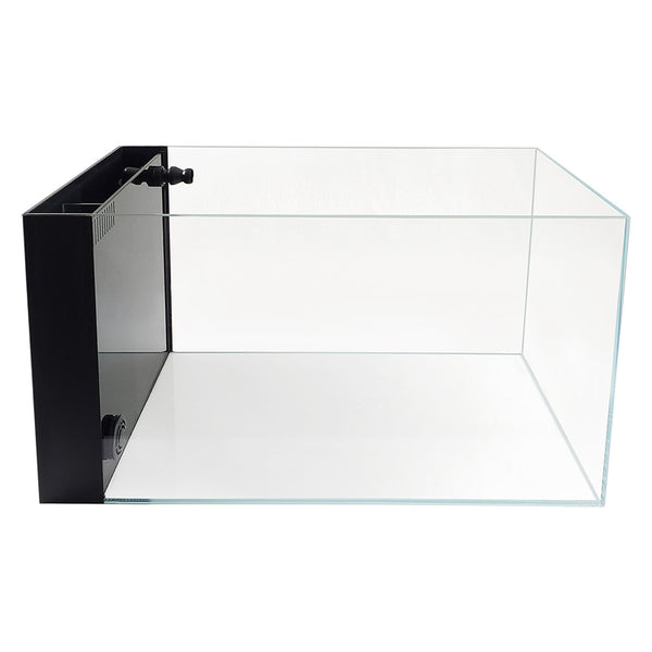 45° Low Iron Ultra Clear Aquarium with Built-In Side Filter - 14.2 gal