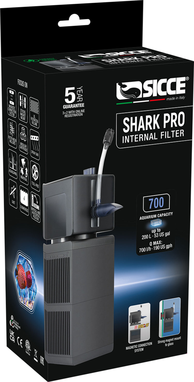 Sicce - Shark Pro Internal Filters