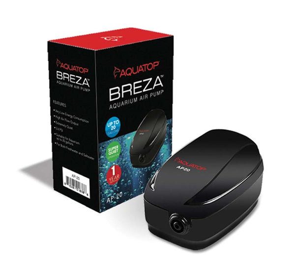 Aquatop BREZA AP-20 Aquarium Air Pump Up to 20gal