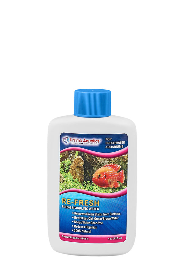 Dr Tim's Aquatics Re-fresh for Clean Surfaces & Water for Freshwater 4oz