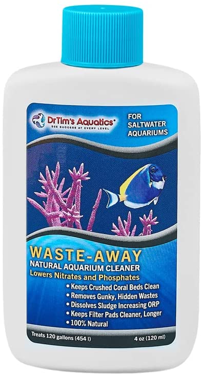 Dr. Tim's Aquatics Waste-Away Natural Aquarium Cleaner for Saltwater Aquarium