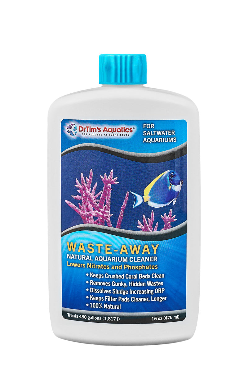 Dr. Tim's Aquatics Waste-Away Natural Aquarium Cleaner for Saltwater Aquarium