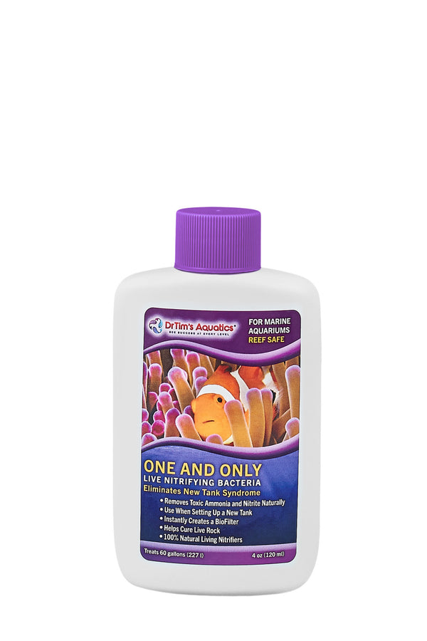 Dr. Tim's Aquatics One & Only Live Nitrifying Bacteria for Reef Aquarium 4oz