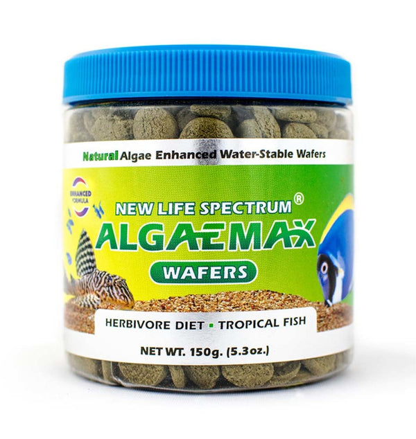 New Life Spectrum Algaemax Wafers Fish Food - 5.3 oz