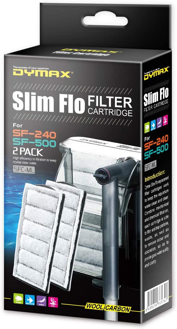 Dymax Filter Cartridge for Slim FLO SF-240 SF-500 (2-pc Pack)