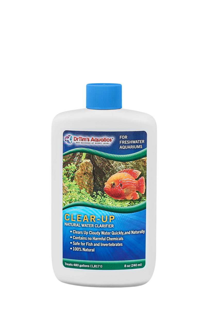 Dr Tim's Aquatics Clear-up Natural Water Clarifier for Freshwater 8oz