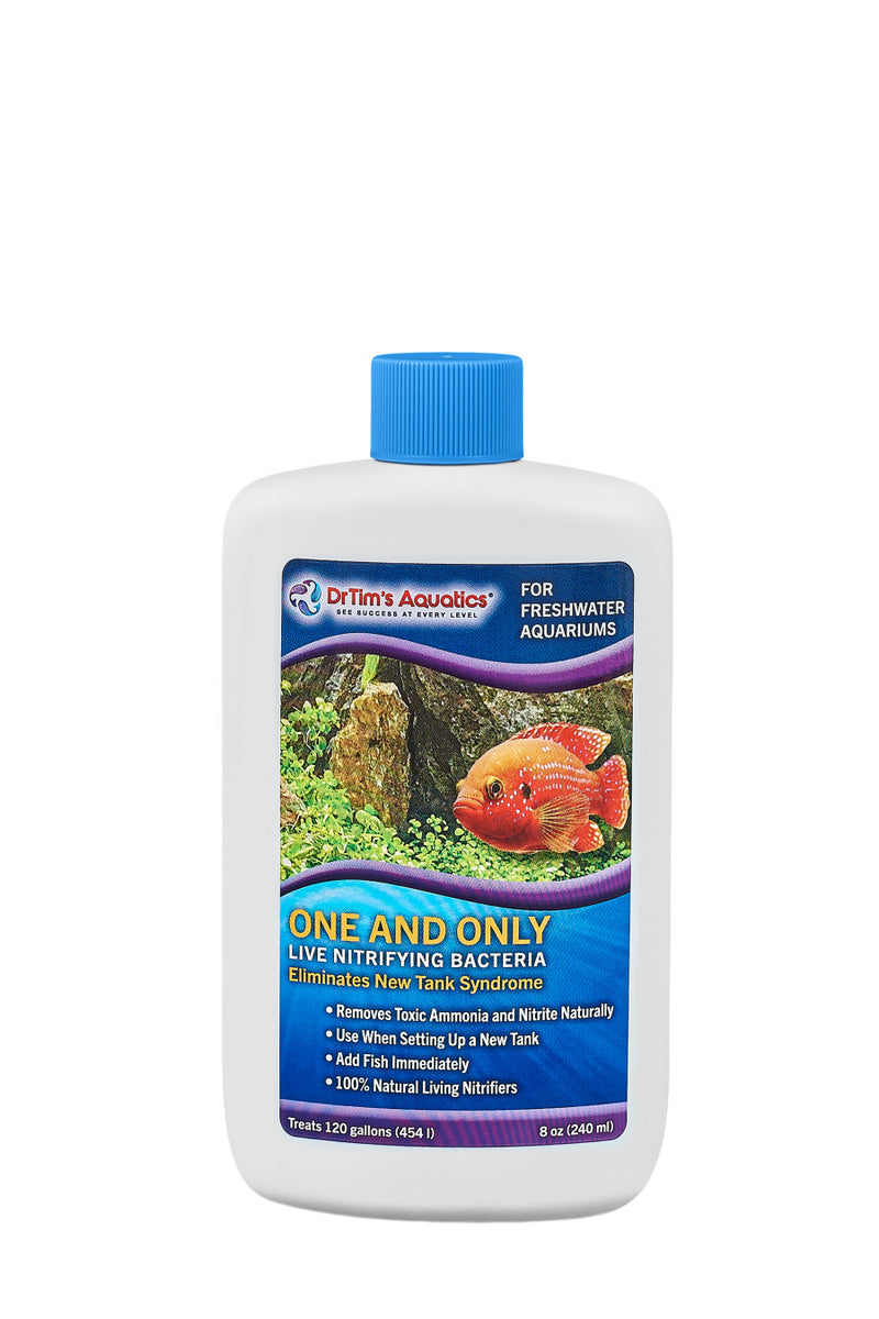 Dr Tim's Aquatics One & Only Live Nitrifying Bacteria for Cycling Freshwater 8oz