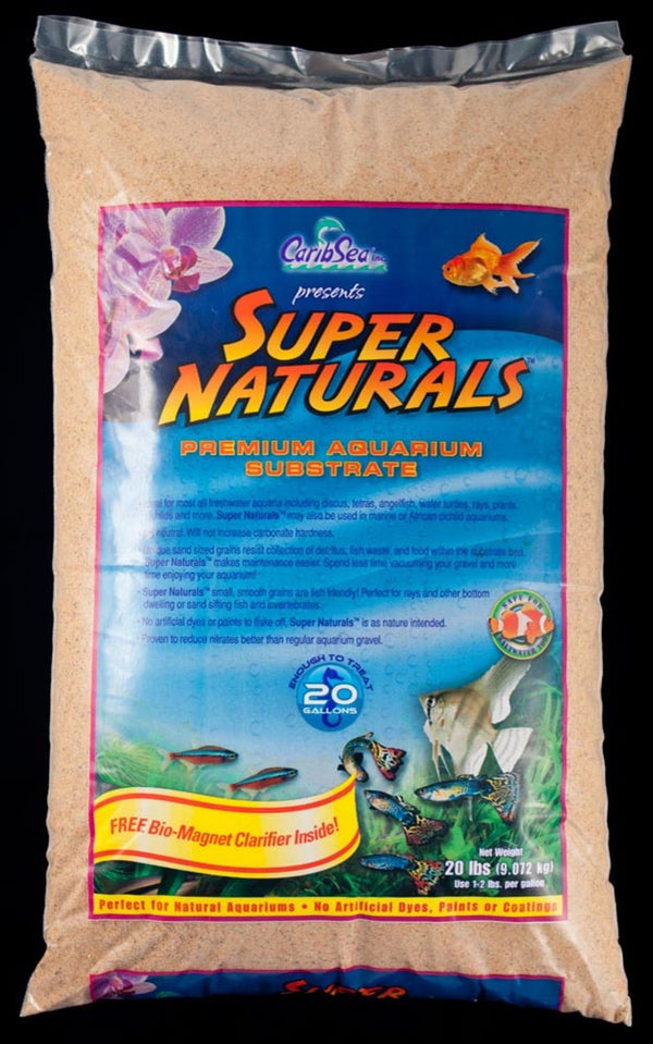 CaribSea Super Naturals Aquarium Sand Sunset Gold