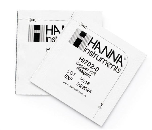 Hanna Copper High Range Checker Reagents 25 Tests - HI702-25