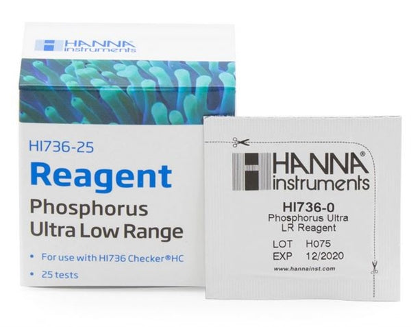 Hanna Phosphorus Ultra Low Range Checker Reagents 25 Tests - HI736-25