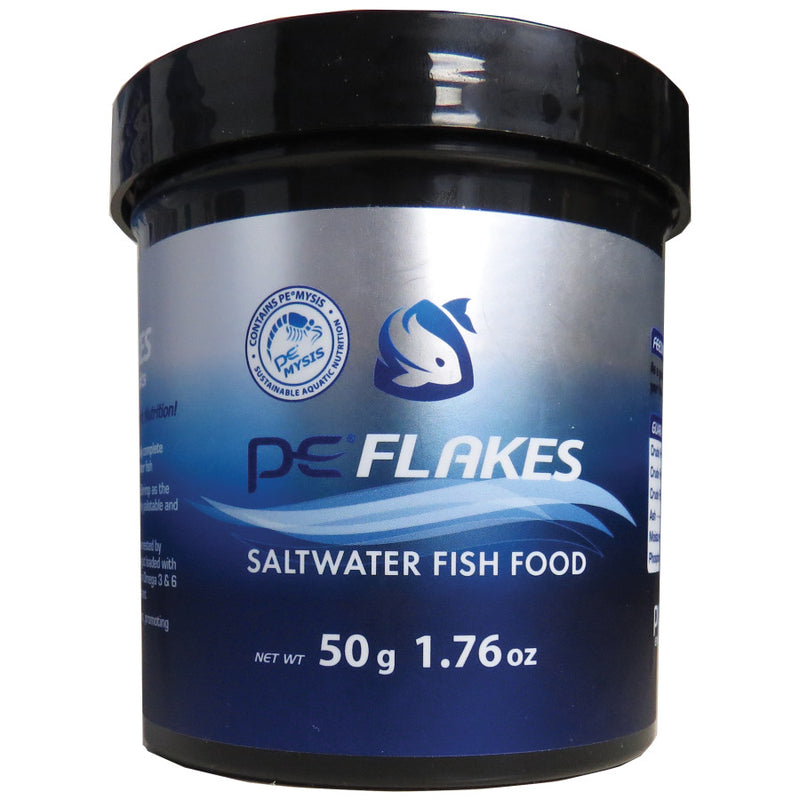Piscine Energetics Saltwater Flakes Fish Food - Saltwater 50g