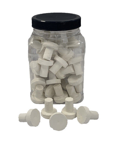 ReefH2O Bulk Frag Plug White 50 Count Jar