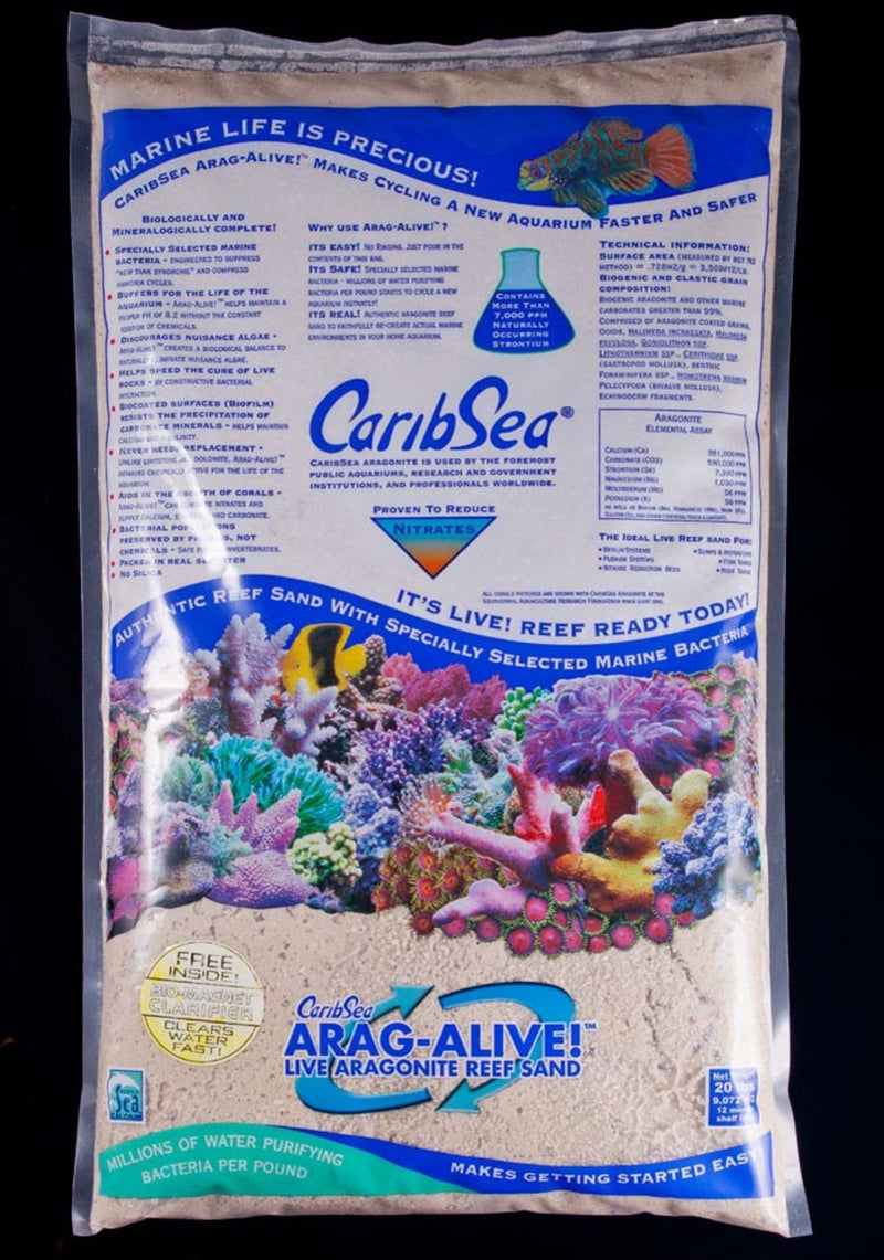 CaribSea Arag-Alive Bimini Pink Aquarium Substrate
