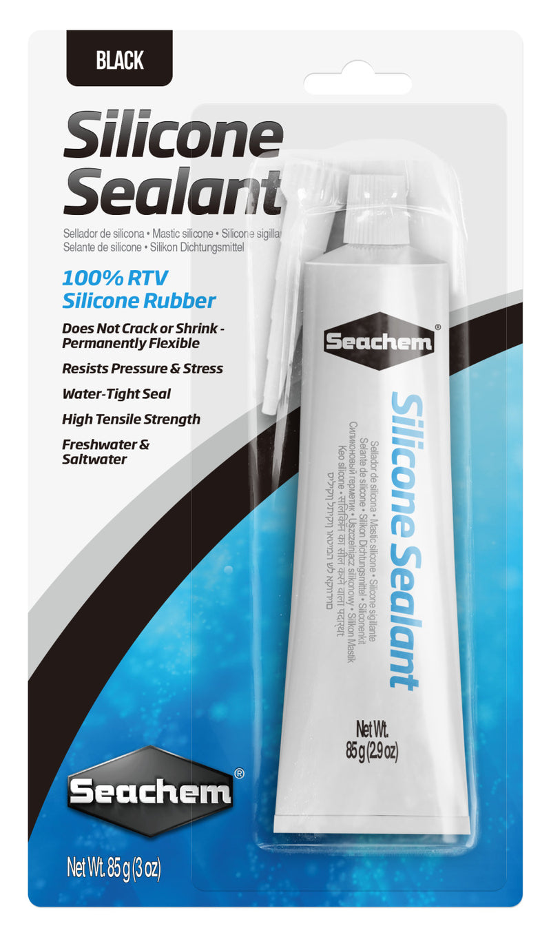Seachem Silicone Sealent Black 3 oz